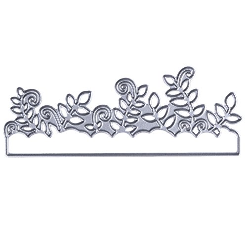 Amazingdeal365 Wiese Metall Form Schablonen Schneiden DIY Dekor Sammelalbum Karten Buchzeichen Lesezeichen als Geschenk für Freunde Geburtstag Kinder,Kindergarten Hobby Schule Handarbeit Unterricht usw. Ein tolles Geschenk!