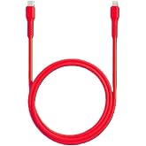 Ttec 27W PD Type-C to Lightning ile Uyumlu Hızlı Şarj ve Data Kablosu 120cm Neon (Neon Kırmızı) 2DK60NK