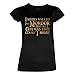 Produktbild Bullshirt Damen I Simply Walked into Mordor Slimfit T-Shirt., schwarz, S