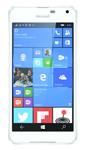 Microsoft Lumia 650 Smartphone da 16GB, Bianco [Italia]