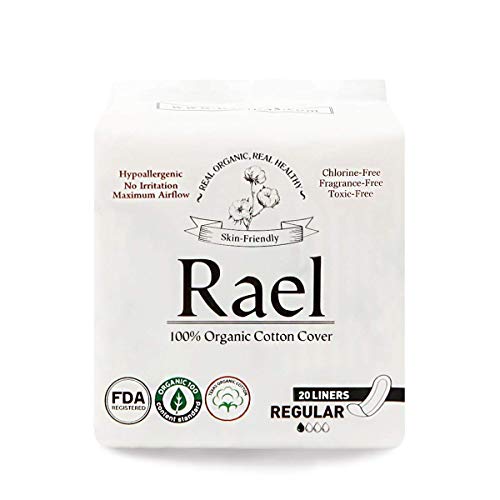 Rael 100% cotone bio salvaslip regular - Unscented Pantiliners - Natural Daily Pantyliners