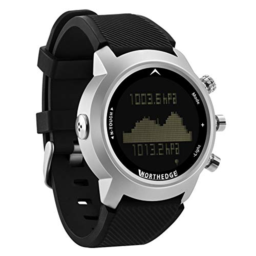 Preisvergleich Produktbild WOB Smartwatch, 100M wasserdicht Taucheruhr Beobachten Mehrere Bewegungsmodi Sportuhr Alarm Leuchtend Kompass Kompletter Kalender Wochenanzeige stoßfest Intelligente Uhr