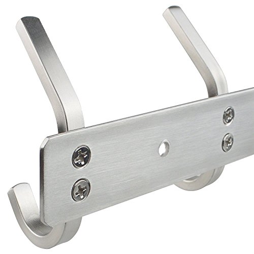 CEINTER 8 Haken Garderobenhaken Wandhaken Kleiderhaken Edelstahl Hakenleiste Handtuchhaken Bad und Küche - 4