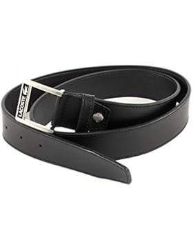 Lacoste Men's Men's Leather Black Belt 100% Leather