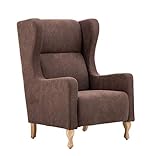 Pflegeleichter, hochelastischer Bezug -- Der komplette Fernsehsessel ist mit attraktivem Stoffbezug überzogen. Der Stoffbezug fühlt sich gut auf der Haut an und verfügt über eine gute Luftdurchlässigkeit