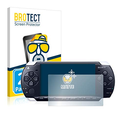 Preisvergleich Produktbild BROTECT Schutzfolie Matt kompatibel mit Sony PSP 3004 [2er Pack] - Anti-Reflex