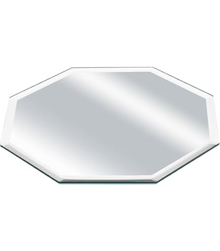 Sandra Rich Spiegelplatte, Tischspiegel, Deko Spiegel D. 25cm Rund Glas