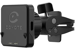 Coyote - Support aimanté chargeant pour Grille d'aération - Compatible Max - pour Fixer et Charger Votre Max