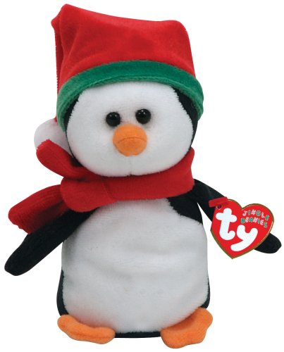 TY Sleddy the Penguin Jingle Beanie with Keyring