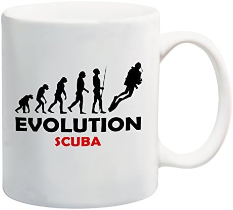 Evolution Scuba Mug Gift Present Diving