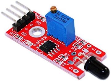 Tolako IR Infrared Flame Sensor Module Digital 13 Interface with LED for Arduino