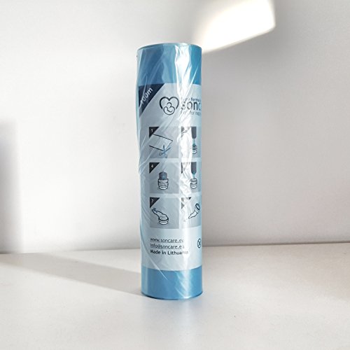 Soncare Nueva fórmula Recarga compatible Sangenic Tommee Tippee Angelcare y Sangenic para pañales, rollo de cartón para rellenar fácil (100 metros)