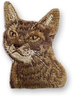 Dog Security Embroidered Iron On/Sew On Patch Cat Short Hair