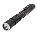 Produktbild MoKo Wiederaufladbare Taschenlampe, IPX7 Wasserdicht LED Handlampe, 3 Modi 150 Lumen Mini Penlight LED Lampe mit Clip für Wandern, Camping, Notfall, Titanium Grau (inkl. wiederaufladbare Batterie)