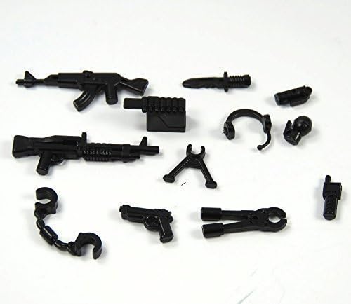 Custom SWAT Police Pistol Set 13 Pieces for Lego Figures