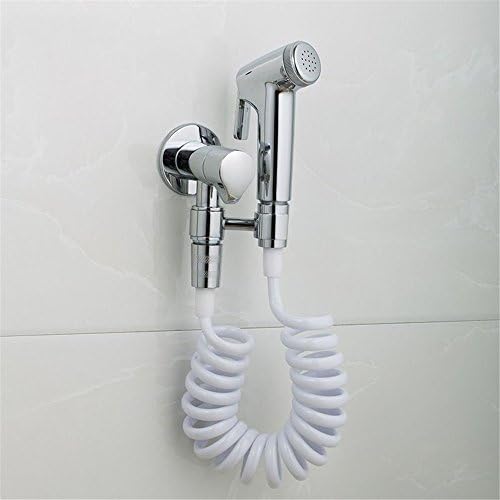 WHLHS Angle Valve Set Sprinkler Booster Toilet Spray Gun Angle Valve Kit From The Punch To Rotate The Gantry, Plating Color Showers &amp; Shower Parts