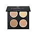 Segolike 4 Colors Makeup Face Powder Highlight Concealer Contouring Bronzer Foundation Cream Shade Kit - 1# RS.465.00