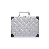 【MATERIALES DE CALIDAD】Hecho de cuero PU y poliéster, durable. Fácil limpiar el material de la tela de Oxford. La capa interna acolchada protege contra la fractura de la vibración. Diseño durable con la prueba del agua, los interiores de la prueba de la sacudida, del anti-desgaste y de la derramar-prueba para el uso largo. La manija superior robusta hace fácil llevar este caso dondequiera que usted vaya.