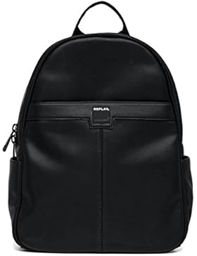 REPLAY Herren Fm3302.000.a0015 Rucksack, Schwarz (Black), 14x40x28 cm