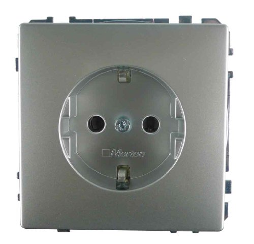 Preisvergleich Produktbild REV Ritter 0381012212 Artec Steckdose, alu