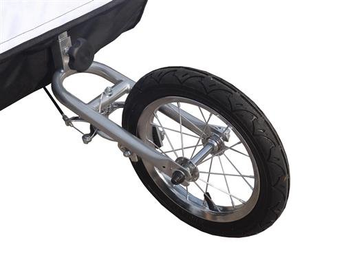 2 in 1 Jogger Fahrradanhänger Kinderwagen Kinderanhänger Fahrrad Anhänger - 5