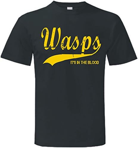Propaganda Shirts Wasps It's in The Blood Childrens Rugby T Shirt (Age 9-11)