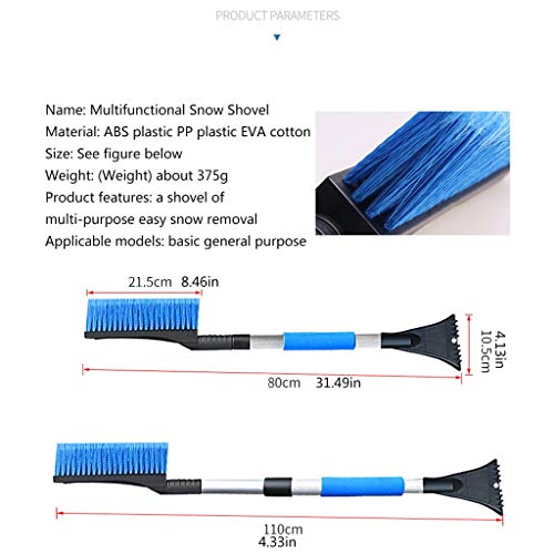 FANGDA-Raschiaghiaccio-estese-Polo-Inverno-Multifunzionale-Pala-sgombero-della-Neve-e-Accessori-per-la-casa-sbrinanti-Attrezzi-del-Veicolo