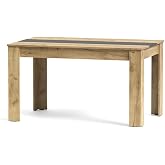 Home Heavenly&reg; Dining Table, Fixed Table, Mirko Model, Finish with Table Top in Two Colours: 140 cm (L) x 90 cm (W) x 78 cm (