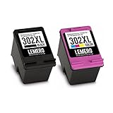 precio cartuchos hp officejet 3833 ✅Alta capacidad---LEMERO 302XL Negro impresa hasta 480 páginas, 302XL Color impresa hasta 330 páginas. Precio más bajo, obtenga más satisfacción.