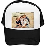 GetagiftPersonalised with Your Own Text/Image/Any Name Themed Boys-Girls Adjustable Mesh Baseball Cap Kids Trucker hat Unisex Cap.