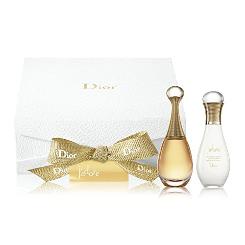 Dior J'adore Gift Set - 50ml Eau De Parfum Spray, 75ml Beautifying Body Milk - Brand New in White Dior Box