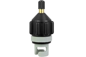 LATRAT - Adattatore per kayak, adattatore per pompa kayak, adattatore per valvola di gonfiaggio per pompa ad aria per supporto paddle gonfiabile, barca e kayak