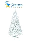 Starmo Luxurious Artificial Christmas Xmas Tree Natural Looking 6ft (1.8M) 600 tips White