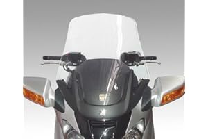 ISOTTA Parabrisas con enganches Tipo Original Medio para Suzuki Burgman 650 2003-2005 y Executive ABS 2006-2013