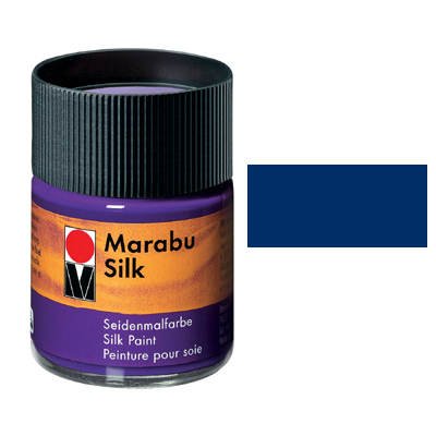Marabu Silk, 50ml, Dunkelblau