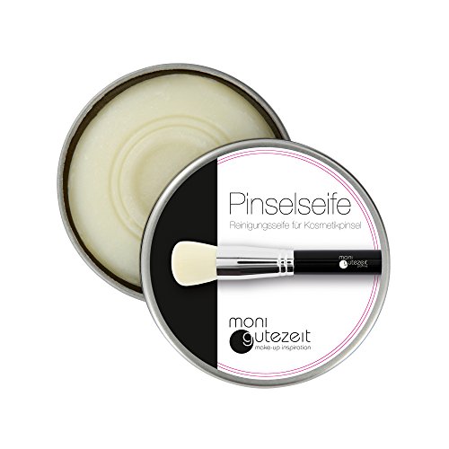 Reinigungsseife für Kosmetikpinsel und Beauty Blender / Pinselseife, in Metalldose, 40 gr., vegan
