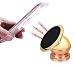 Produktbild TopAce New drehbar 360 ° Grad magnetisch Halterung, Handyhalter Magnetic Universal Smartphone Handyhalterung Universal Autohalterung Magnet Auto Halter für Navi, ZTE Axon 7 und alle Handys, Smartphone Einstellbar (Gold)