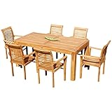 - bestehend aus einem BIGFUSS Tisch und 6 Stühlen, zerlegt inkl. Schrauben