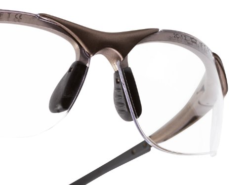 Bollé Schutzbrille – Contour -, transparent, anti-kratz & anti-beschlag, mit TIPGRIP-Bügel - 2