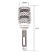 Ckeyin 53mm Ceramic Round Brush Hairbrush Hairdressing Salon Comb Heat Multi Stylers