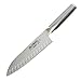 Produktbild Global G-48 Santoku Fischmesser mit Kullenschliff, 18 cm