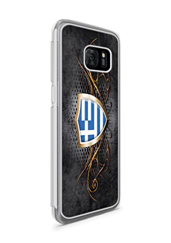 Samsung Galaxy S8 PLUS Griechenland Athen V2 SILIKON Flipcase Tasche Hülle Case Cover Schutz TRANSPARENT