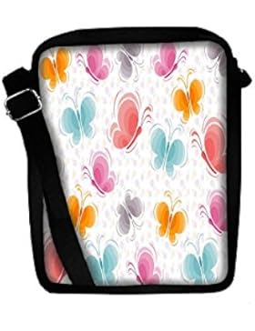 Snoogg , Damen Umhängetasche mehrfarbig multi