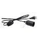 Magideal EU Plug No Polarity Switch Dimming Cable Light Modulator Lamp Dimmer Black RS.315.00