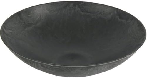 Decorative Bowl in Slate Look, Diameter 22 CM