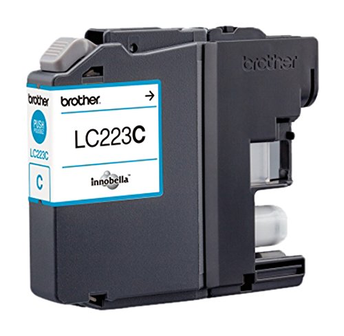 Brother Original Tintenpatrone LC-223C cyan (für Brother DCP-J562DW, DCP-J4120DW, MFC-J480DW, -J680DW, -880DW, -J4420DW, -J4620DW, -J4625DW, -J5320DW, -J5620DW, -J5625DW, -J5720DW)