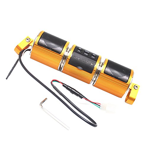 MagiDeal 12V Motorcycle Handlebar Bluetooth Audio Radio System Stereo Speaker TF/AUX RS.3360 (57.00% Off) - Amazon