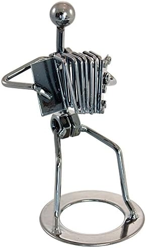 Chamberlain Music Nuts & bolts iron man figurine - accordionist