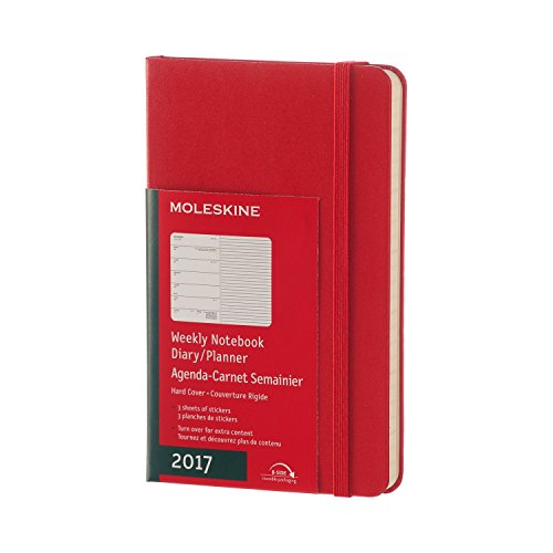 Download Moleskine Pocket Agenda Settimanale con Spazio per Note, 12 Mesi, Copertina Rigida, Rosso Download Moleskine Pocket Agenda Settimanale con Spazio per Note, 12 Mesi, Copertina Rigida, Rosso