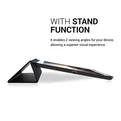 kwmobile Smart Case für Apple iPad Air 2 in Schwarz mit praktischer STÄNDERFUNKTION - 8